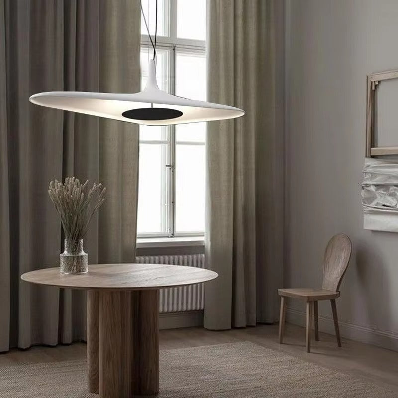 D23.6in Modern Resin LED Chandelier Living Room Corridor Indoor Lighting Lamp Home Decor Dining Table Bedroom Pendant Light