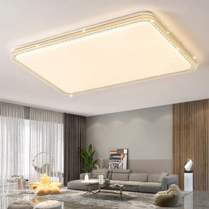Nordic Bedroom Living Room Personalized Ceiling Light Modern Interior Home Lighting Rectangular Ceiling Light