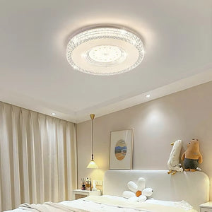 Modern Indoor Home Lighting Square Ceiling Light European Style Bedroom and Living Room Personalized Ceiling Light