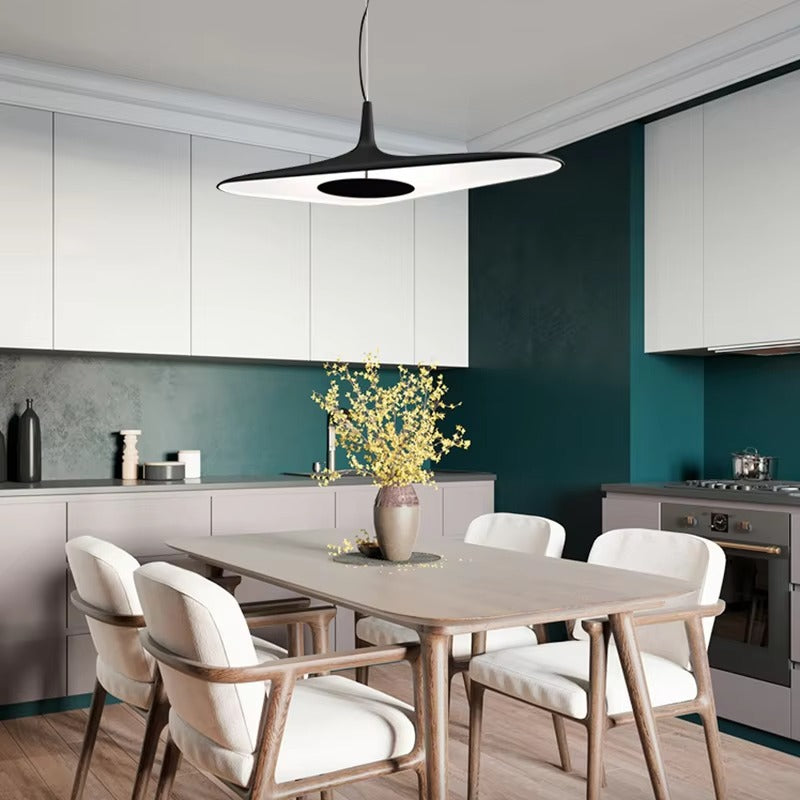 D23.6in Modern Resin LED Chandelier Living Room Corridor Indoor Lighting Lamp Home Decor Dining Table Bedroom Pendant Light